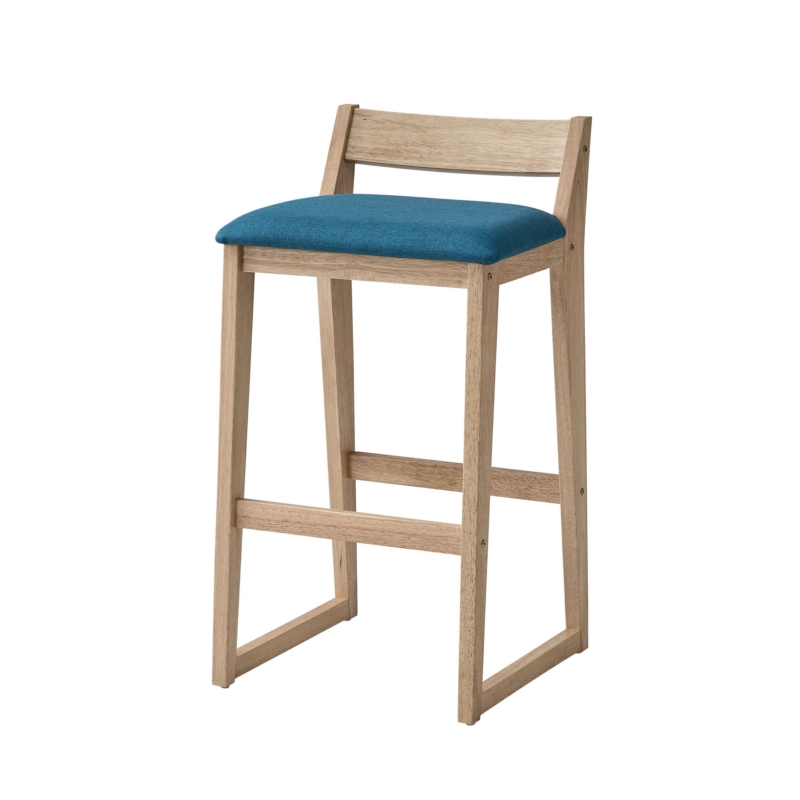 ezra bar stool dark blue