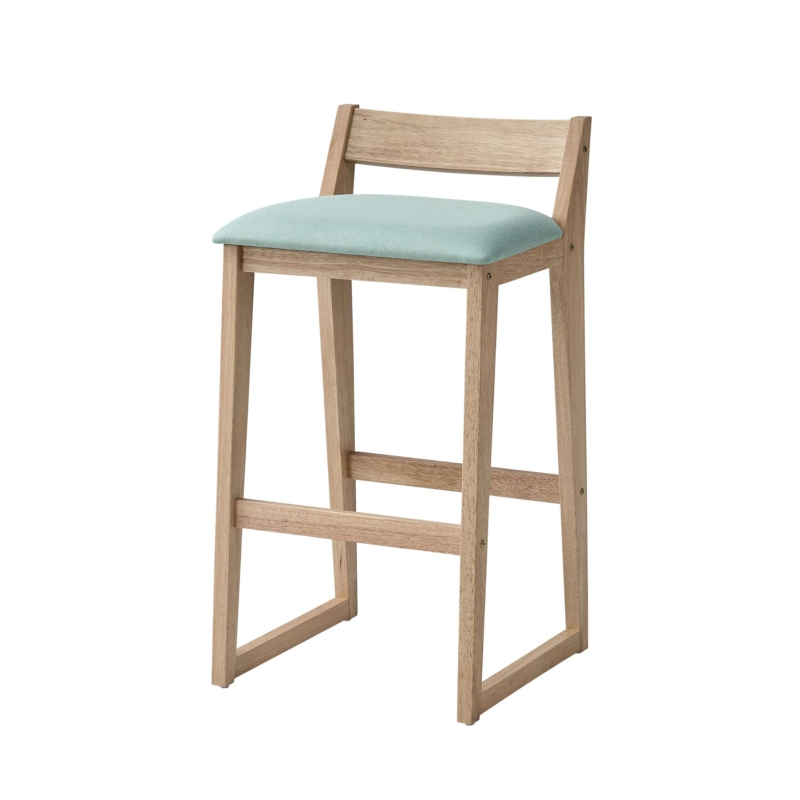 ezra bar stool light green