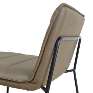 kai bar stool backrest closeup