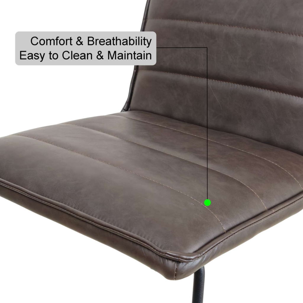 kai bar stool pu leather upholstery