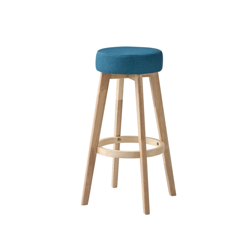 liam bar stool dark blue