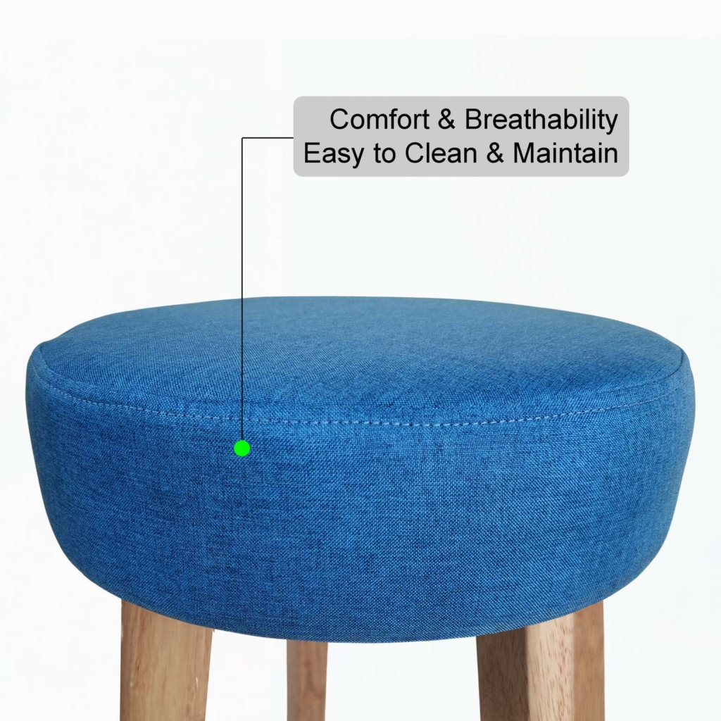 liam bar stool polyester upholstery