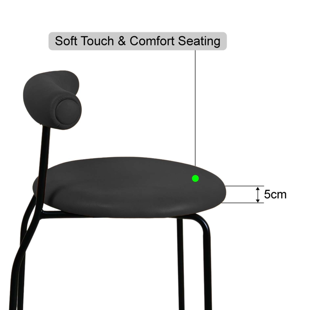luca bar stool cushion thickness