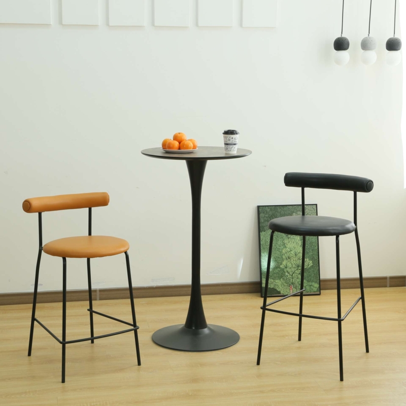 luca bar stool with pub table