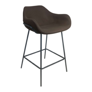 milo bar stool dark brown