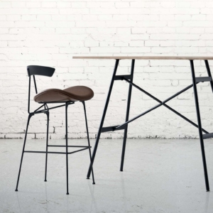 orion bar stool with table closeup