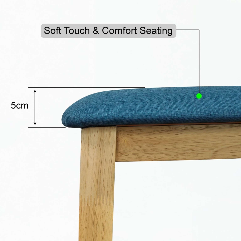 owen bar stool cushion thickness