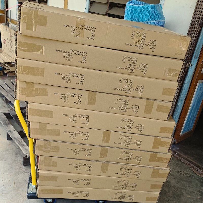 complete knock down packages ready to ship